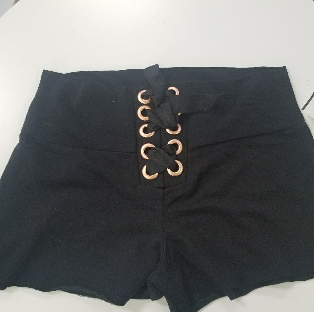 Derek Heart drawstring shorts